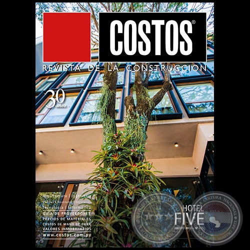 COSTOS Revista de la Construcción - Nº 275 - Agosto 2018